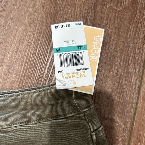 Michael Kors Green Denim Skirt - Picture 4 of 7